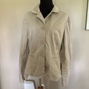 Talbots Khaki Jacket Blazer